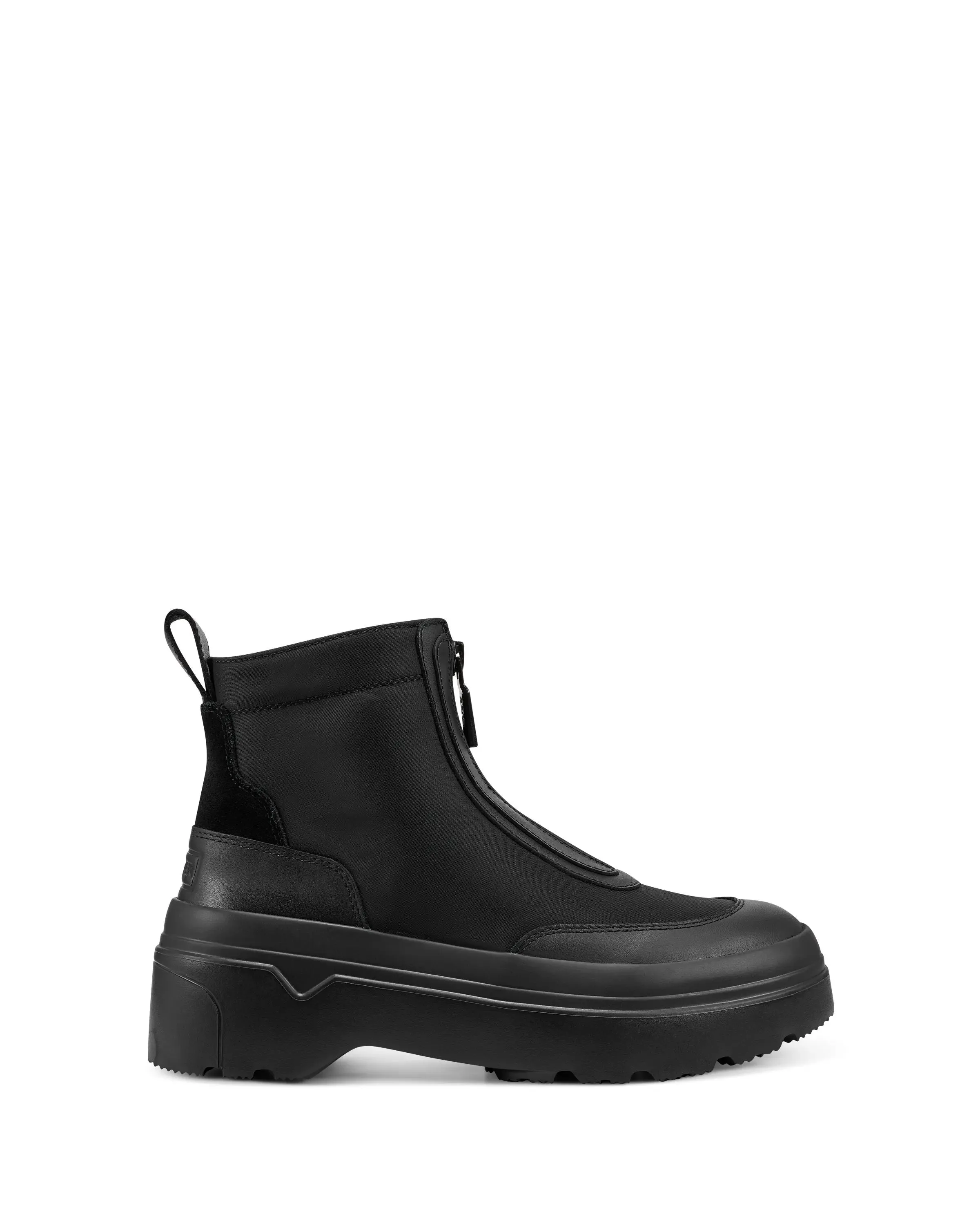 Women’s Zip Ankle Flatform Boots