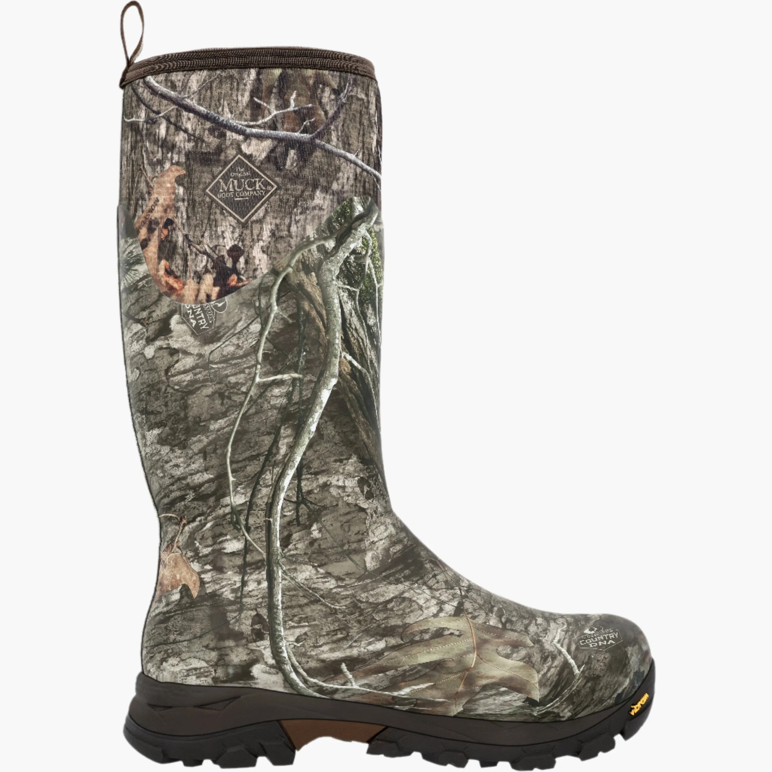 Men’s Mossy Oak® Country DNA™ Woody Arctic Ice Tall Boot + Vibram AGAT